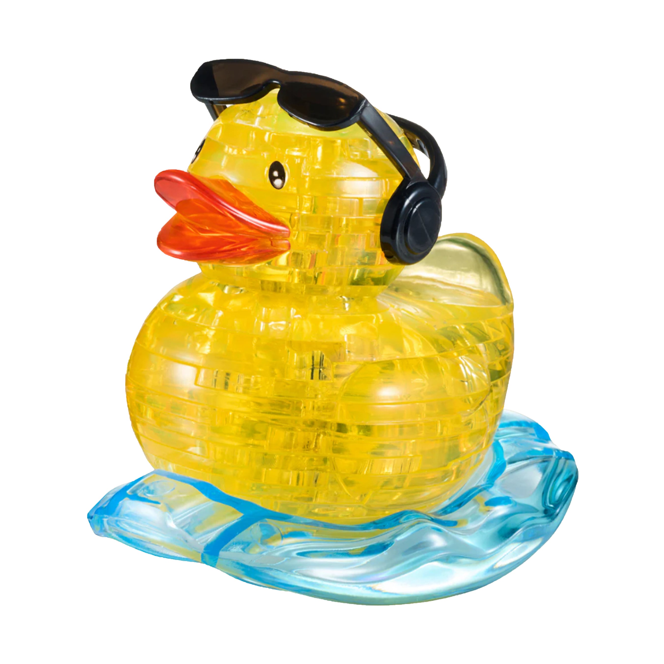 3D Crystal Puzzle - Rock'n Duck: 45 Pcs