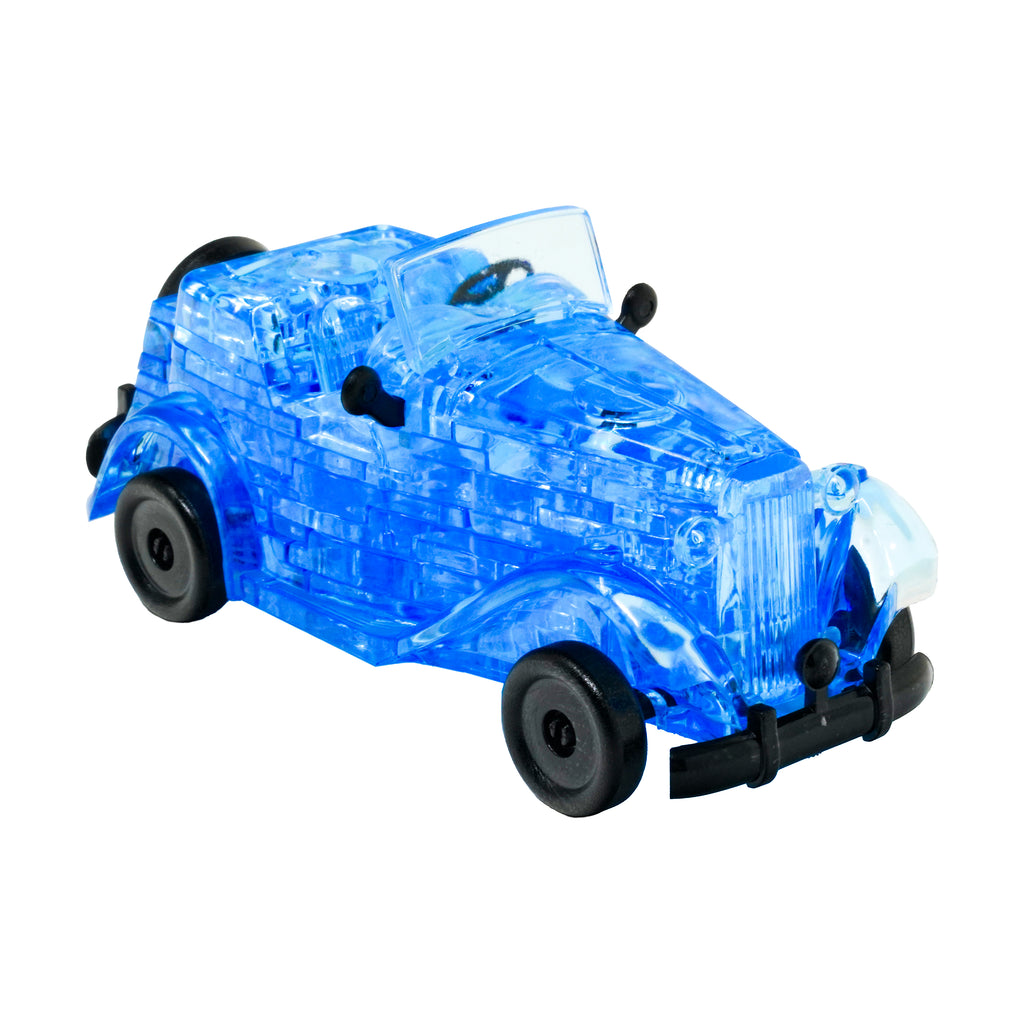 areyougamemart.com 3D Crystal Puzzle - Classic Car (Blue): 53 Pcs