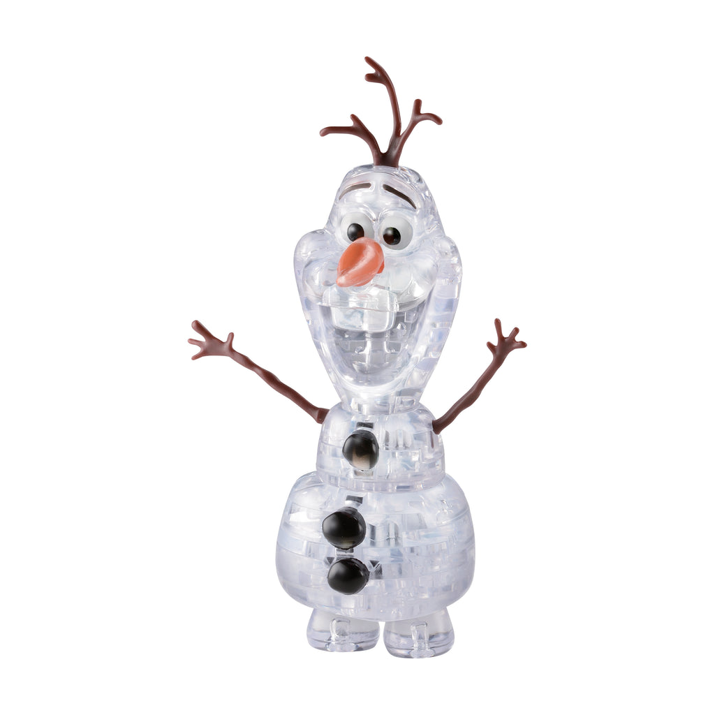 BePuzzled 3D Crystal Puzzle - Disney Frozen II - Olaf the Snowman: 39 Pcs