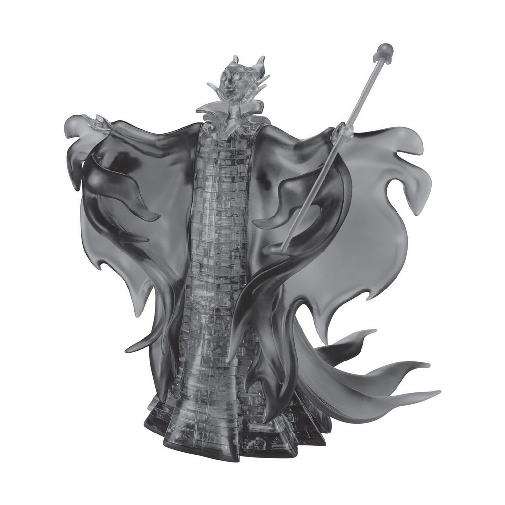 BePuzzled 3D Crystal Puzzle - Disney Maleficent (Black): 74 Pcs