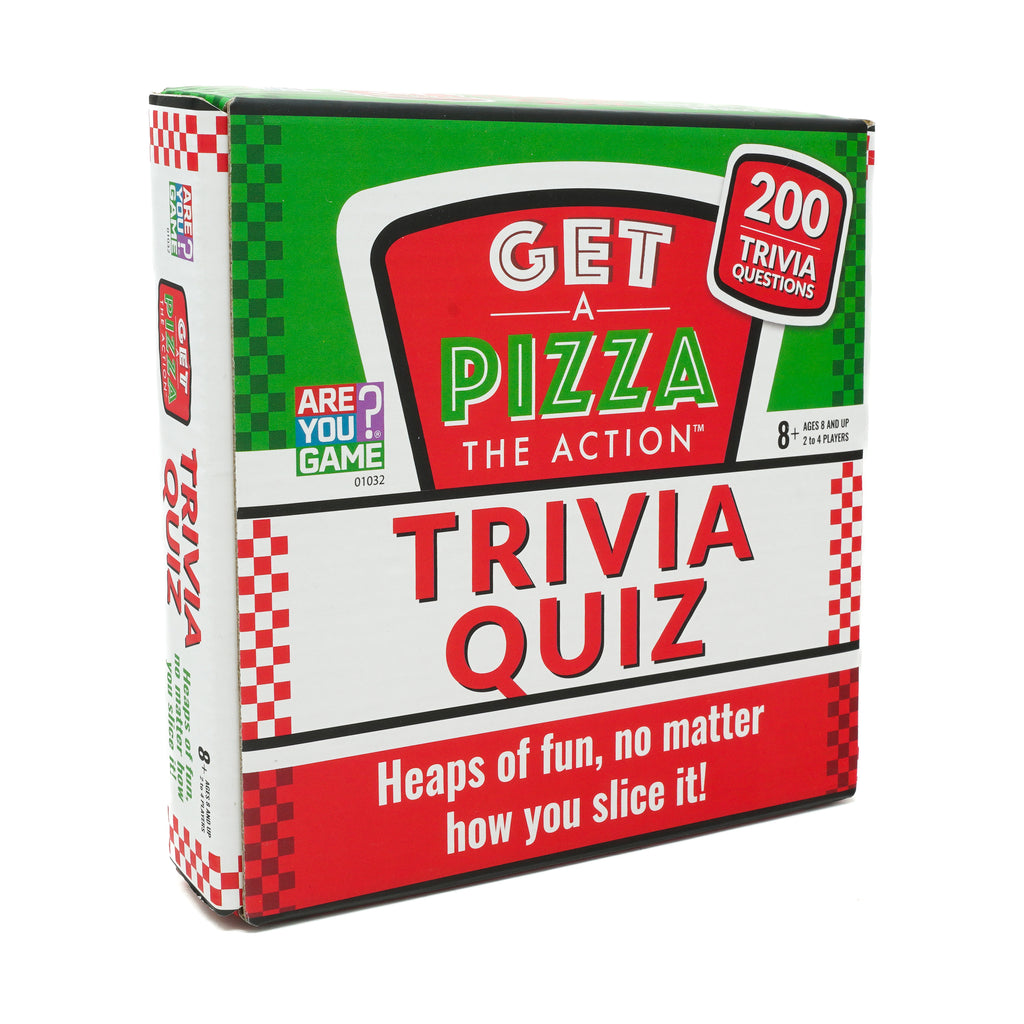 areyougamemart.com Get a Pizza the Action Trivia Quiz