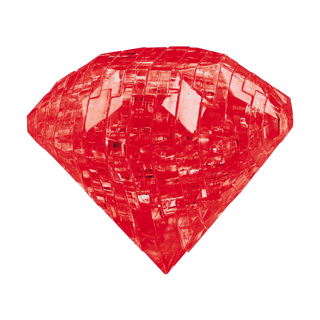 areyougamemart.com 3D Crystal Puzzle - Ruby: 43 Pcs