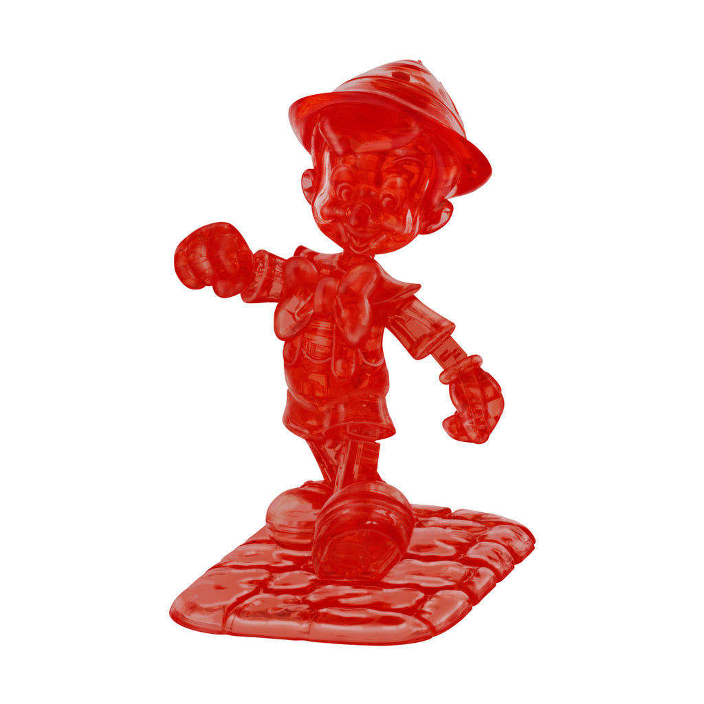 areyougamemart.com 3D Crystal Puzzle - Disney Pinocchio (Red): 38 Pcs