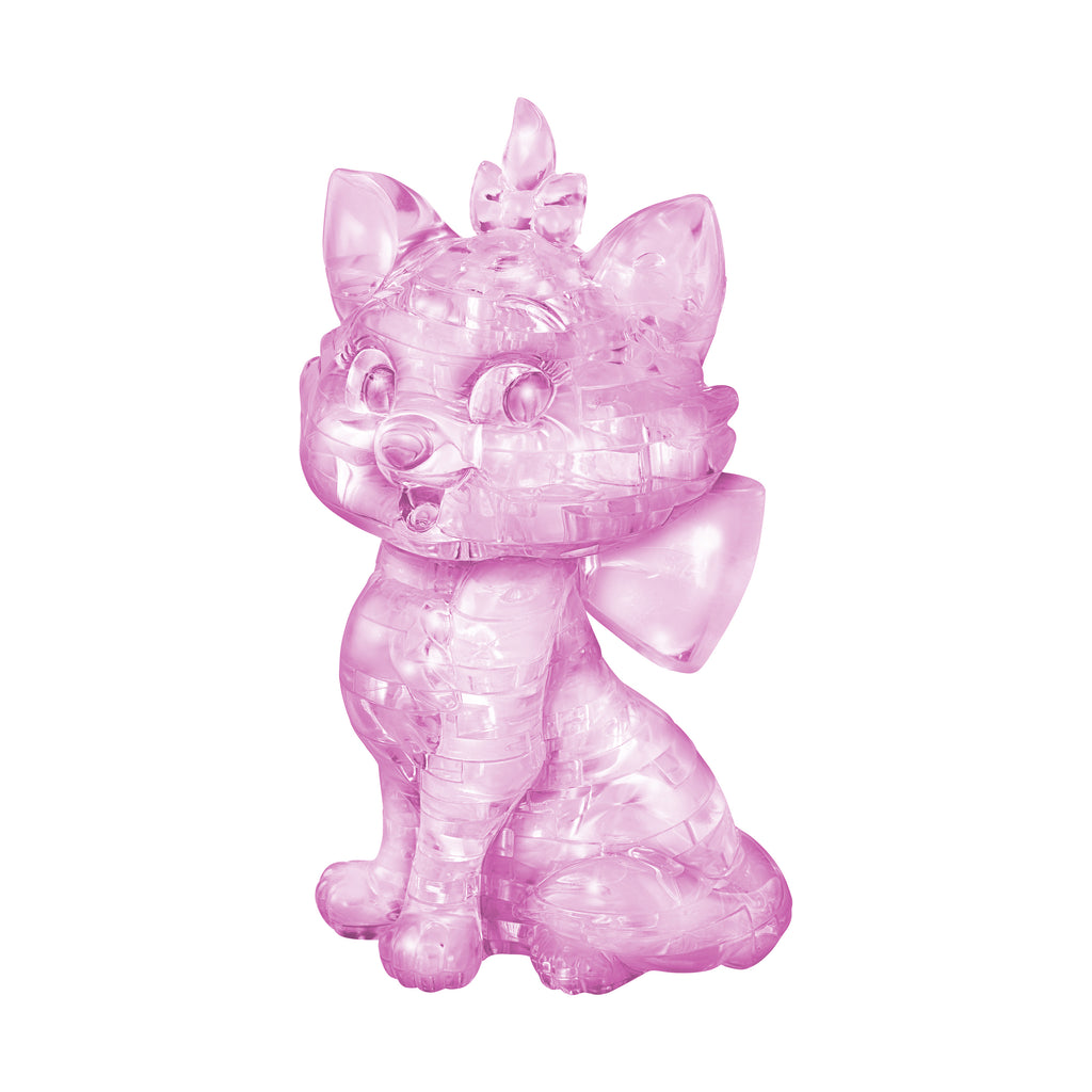 areyougamemart.com 3D Crystal Puzzle - Disney Marie (Pink): 45 Pcs