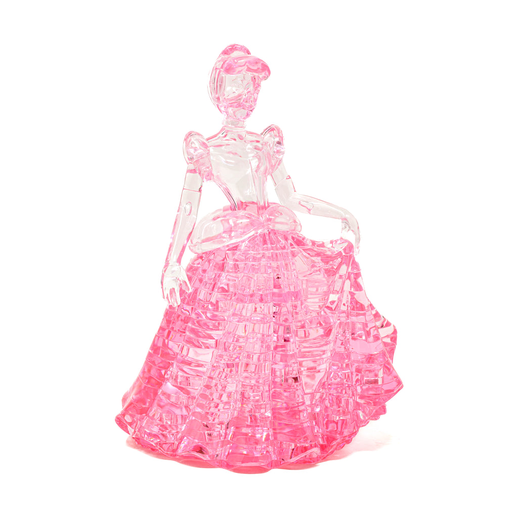 areyougamemart.com 3D Crystal Puzzle - Disney Cinderella (Pink): 41 Pcs