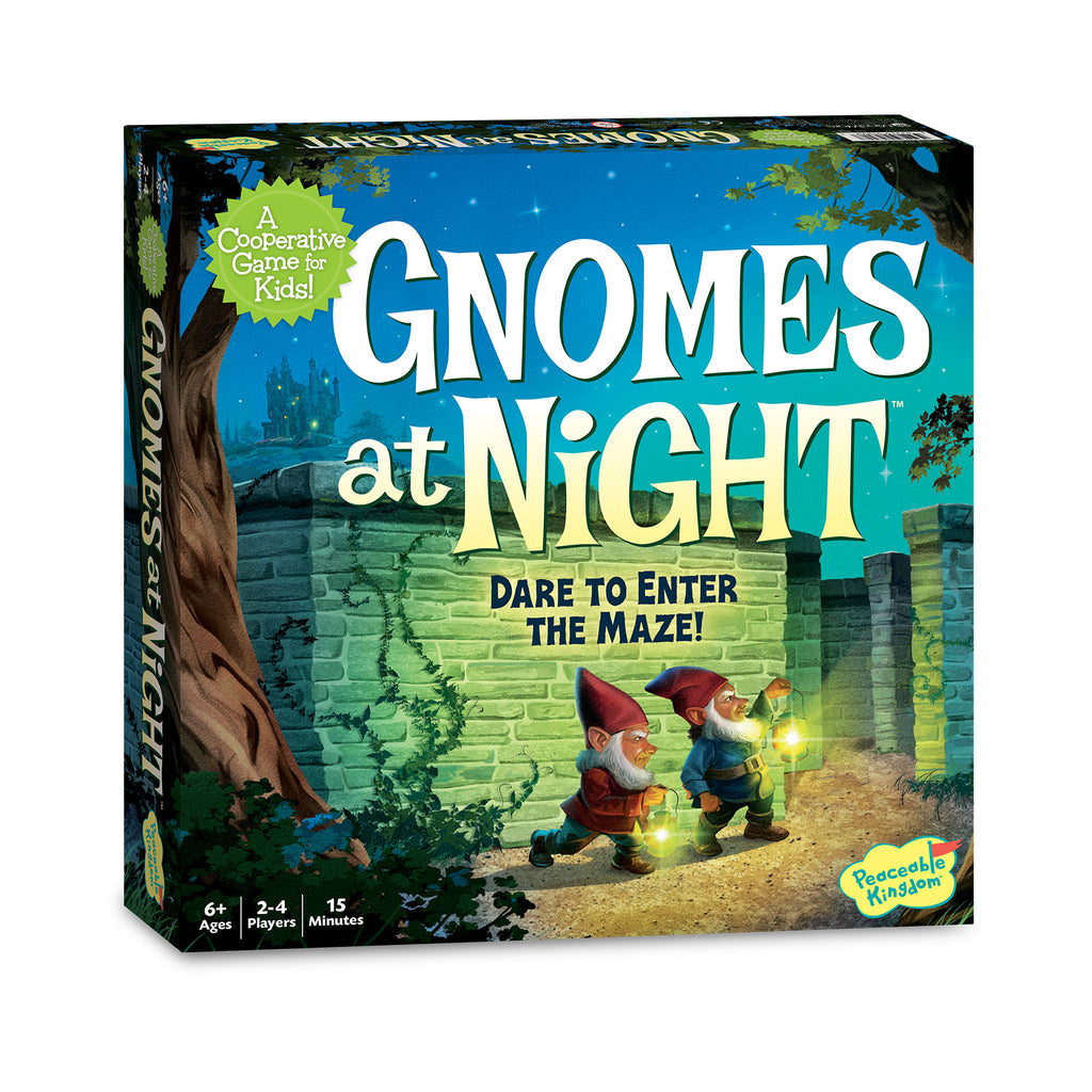 Peaceable Kingdom Gnomes at Night